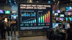 Steam Next Fest побил рекорд. 8000 демок за неделю!